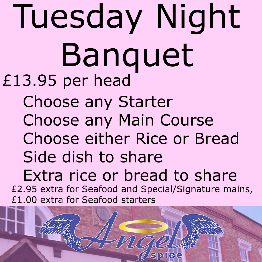 Tuesday Banquet, only £13.45